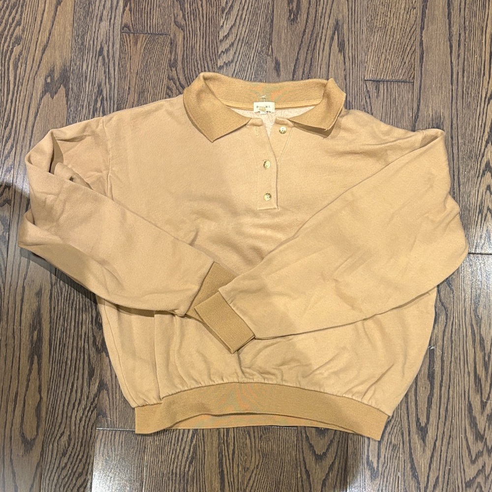 Donni polo sweatshirt size M
